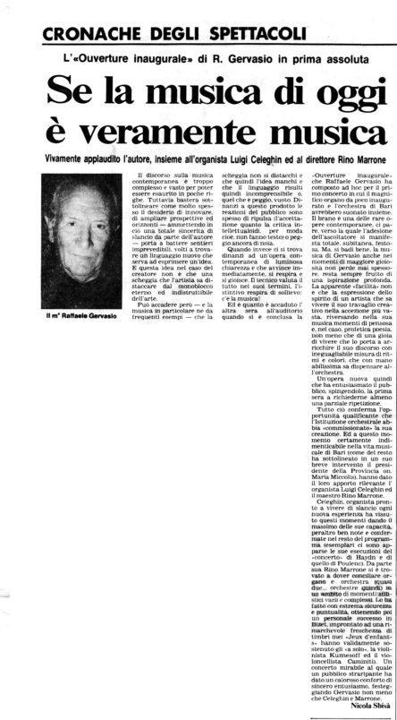 Ouvert inaug Gazzetta dM 17 apr 1983