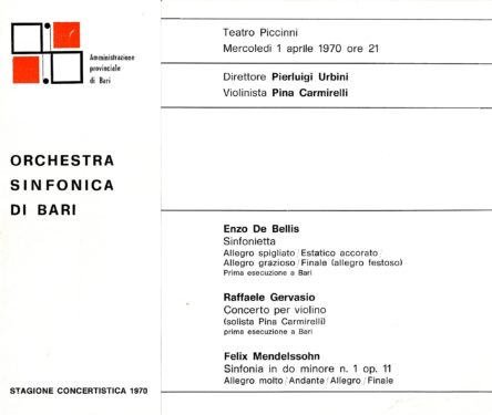 Concerto per violino 1