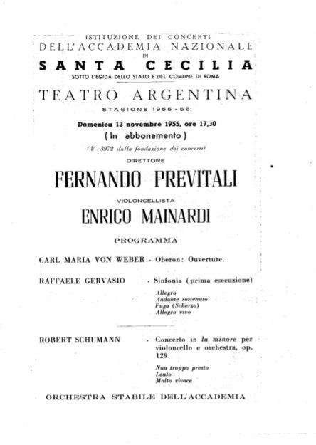 Sinfonia op 53 programma