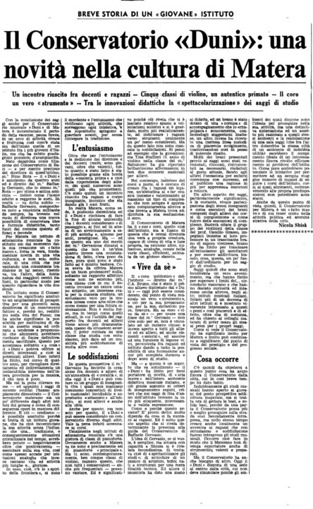CONS MT Sbisà Gazzetta 18 ago 1973