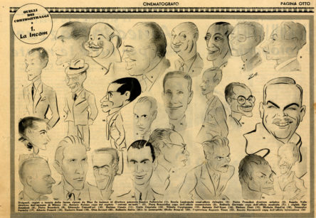 1942 Cinematografo caricature INCOM 001